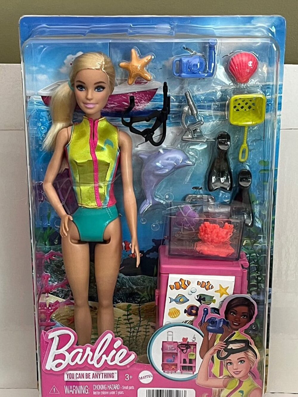 Barbie Marine Biologist Doll and Playset